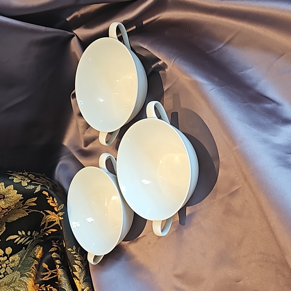 Vintage Japanese china soap bowls